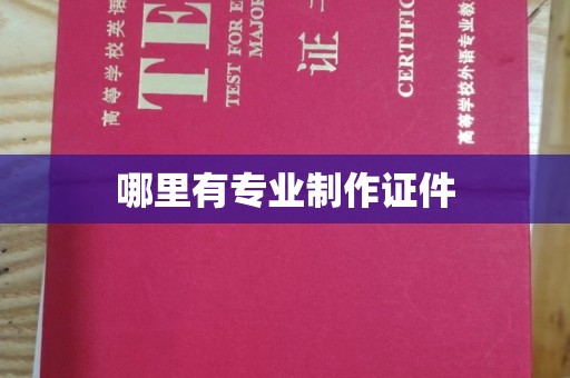 咸阳哪里有专业制作证件