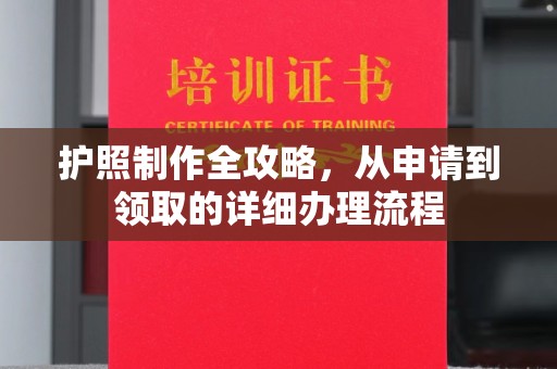 咸阳护照制作全攻略，从申请到领取的详细办理流程