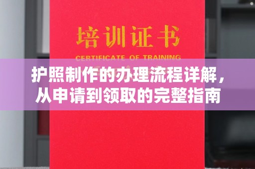 咸阳护照制作的办理流程详解，从申请到领取的完整指南